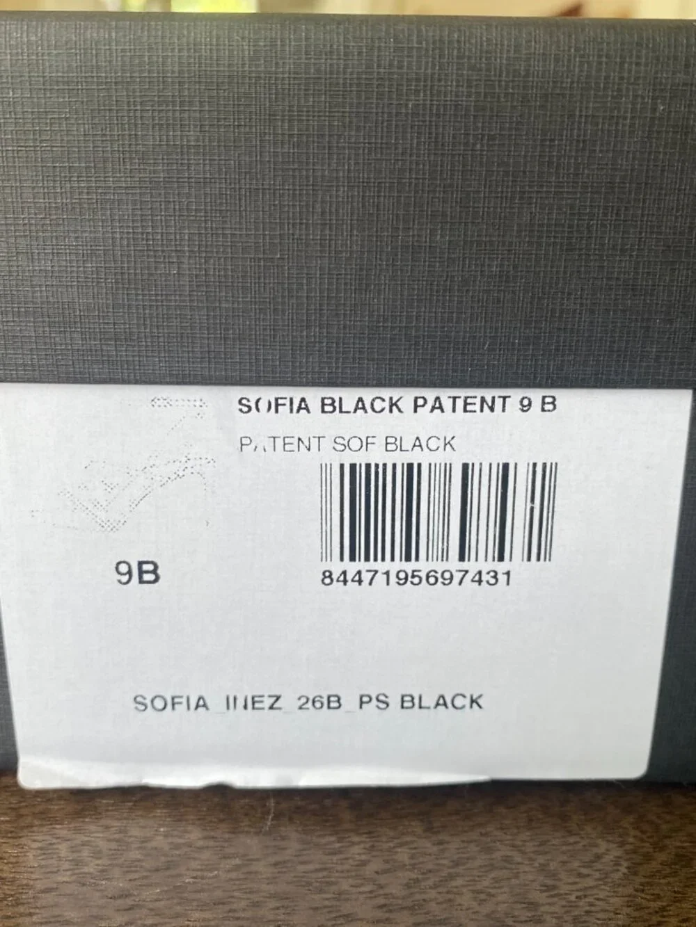 INEZ Sofia Heels- Black Patent- Size 9 Standard